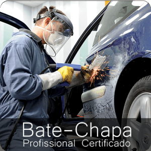 Bate-Chapa profissional certificado.